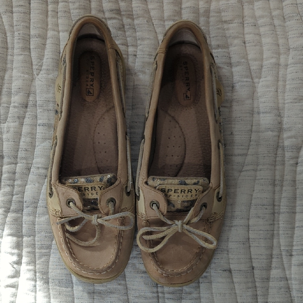 Sperry Women's Beige Loafers